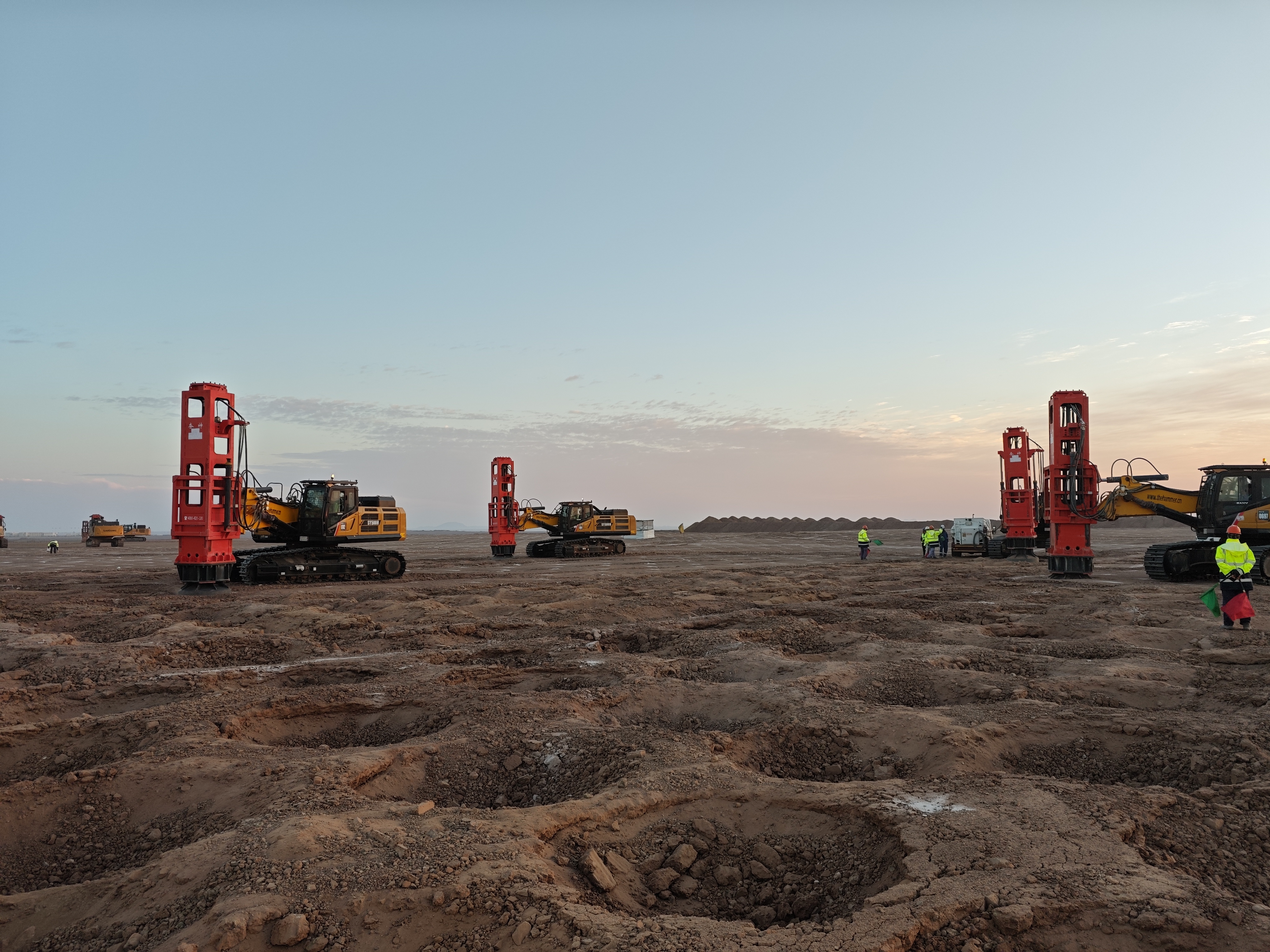 More than 10 units of HC150 and HC180 Rapid Impact Compaction (RIC) equipment More than 10 units of HC150 and HC180 Rapid Impact Compaction (RIC) equipment