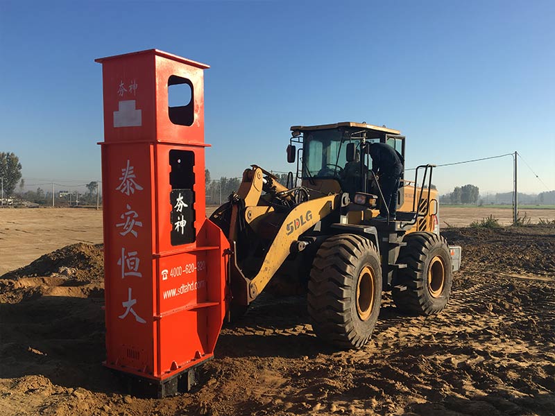 36kj rapid impact compactor is installed on the loader 36kj rapid impact compactor is installed on the loader