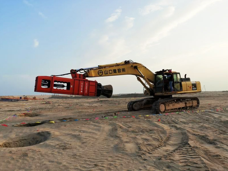 7t rapid impact compactor in Xiamen Airport 7t rapid impact compactor in Xiamen Airport